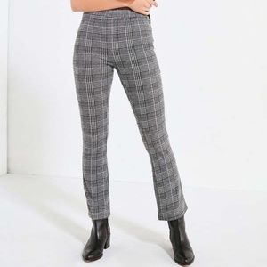 plaid trendy urban outfitters flare pants
